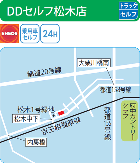 DDセルフ松木店（ENEOSフロンティア）