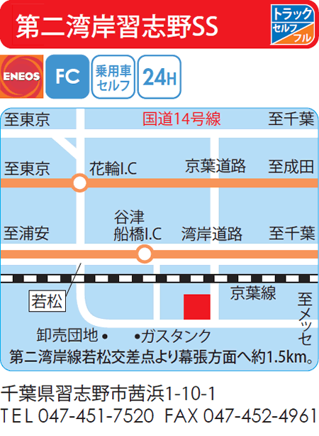 第二湾岸習志野SS