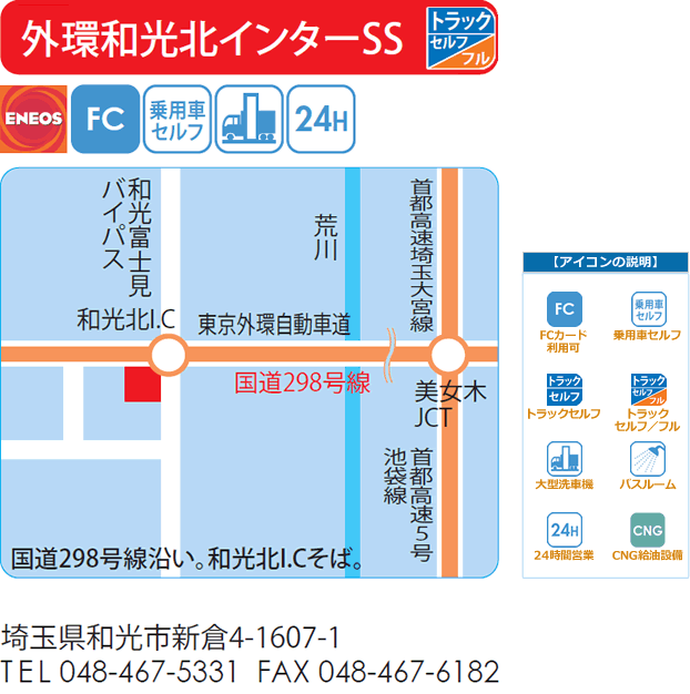 外環和光北インターSS