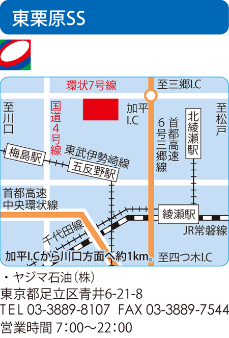 東栗原SS