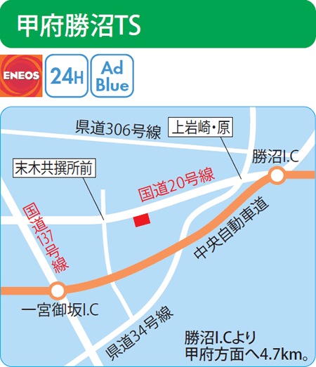 甲府勝沼TS（ENEOSウイング）